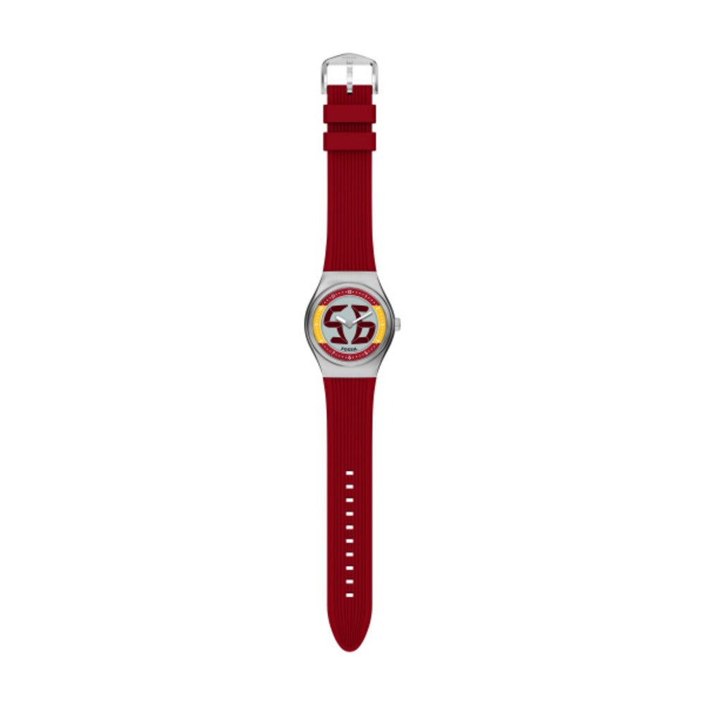 Men World Flags Big Tic Spain Watch