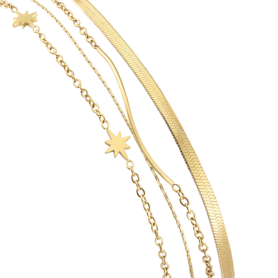 سوار مطلي بالذهب للنساء