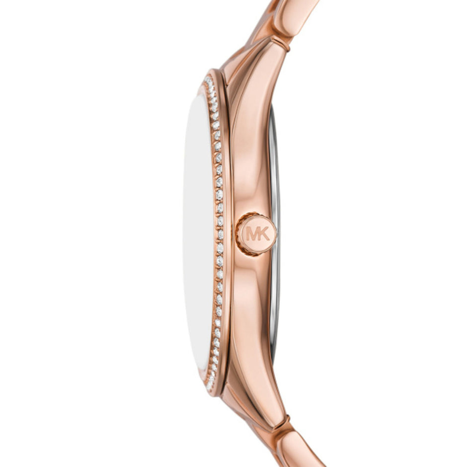 ساعة لورين روزجولد للنساء