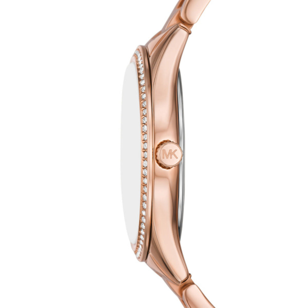 ساعة لورين روزجولد للنساء