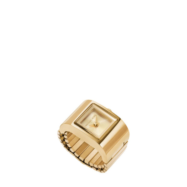 ساعة دارينغتون نسائية بحلقة ذهبية