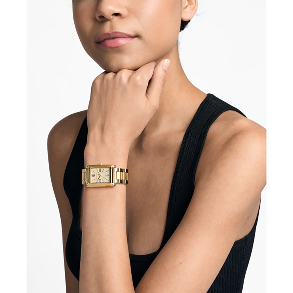 ساعة إسيكس ذهبية نسائية 