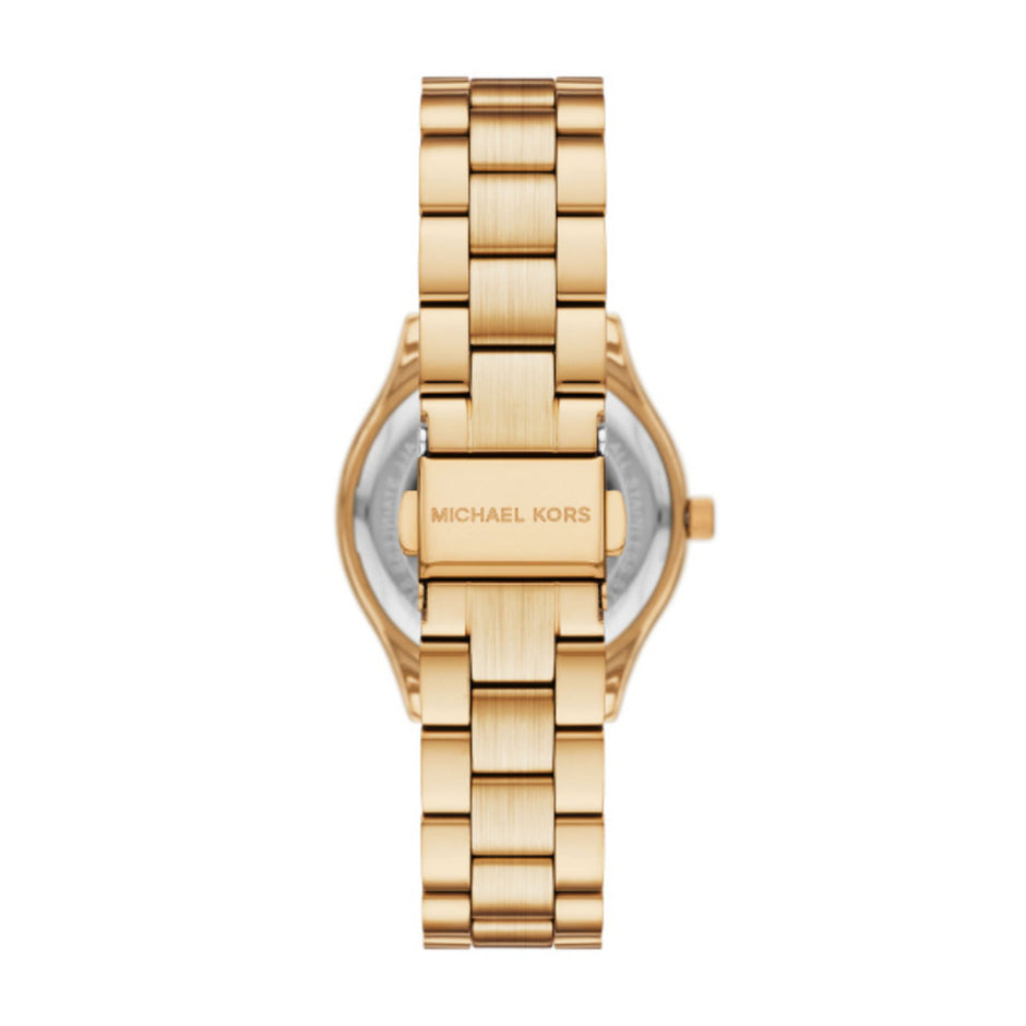 Women Slim Runway Gold Watch