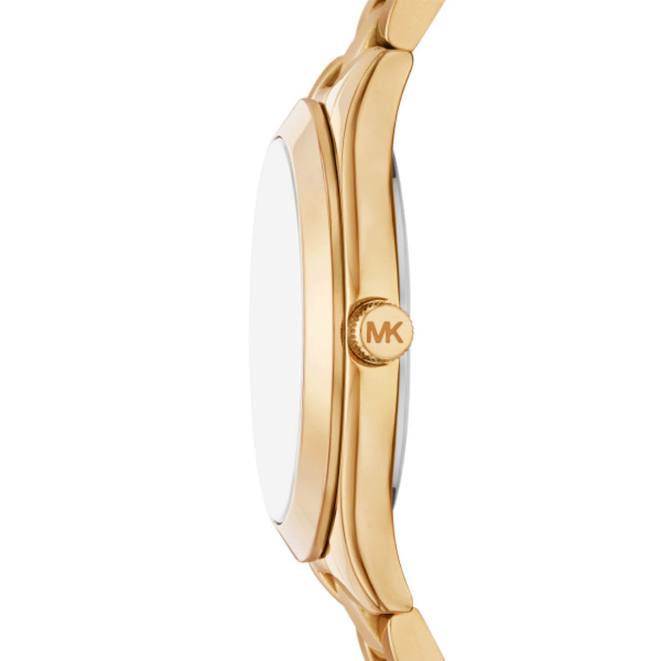 Women Slim Runway Gold Watch