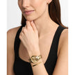 Women Slim Runway Gold Watch
