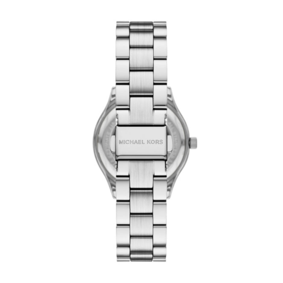Women Slim Runway Silver Watch
