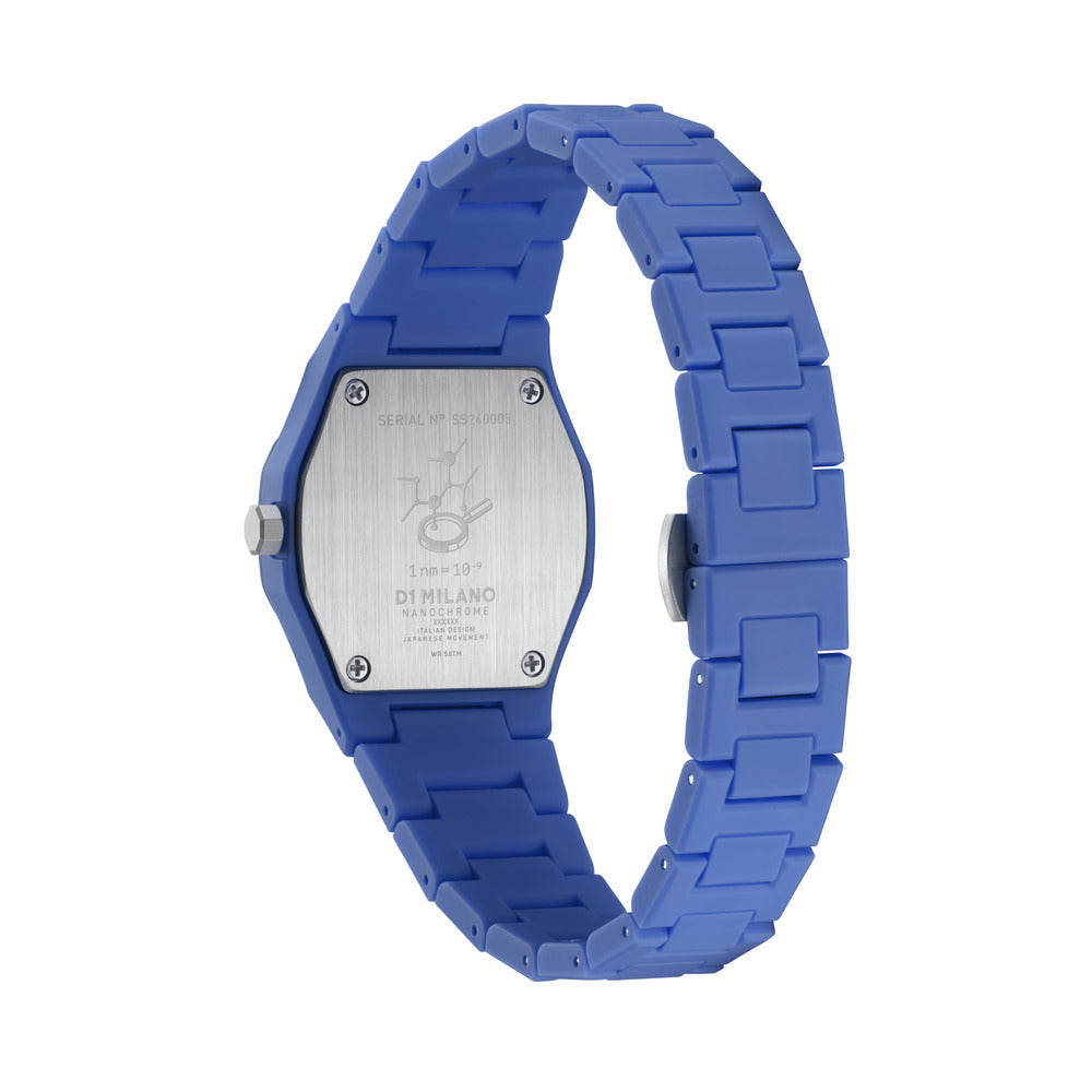 Unisex Polycarbon Blue 32mm Watch