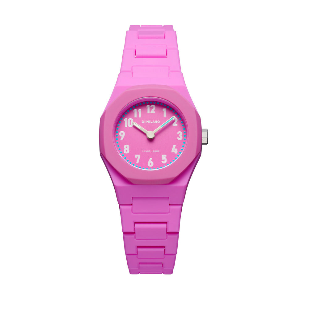 Unisex Polycarbon Pink 32mm Watch