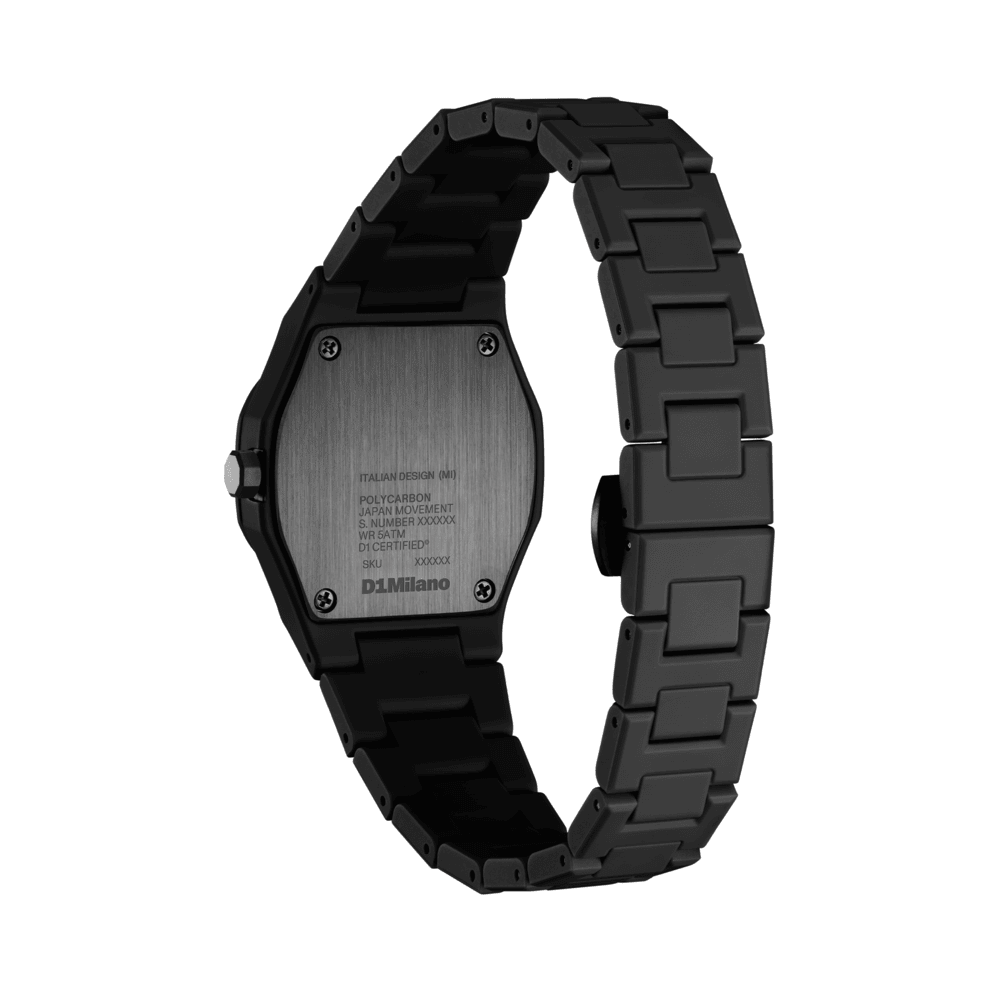 ساعة من البولي كربونات للرجال