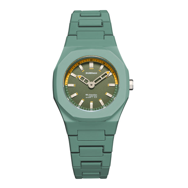 Men Polycarbon Green Watch