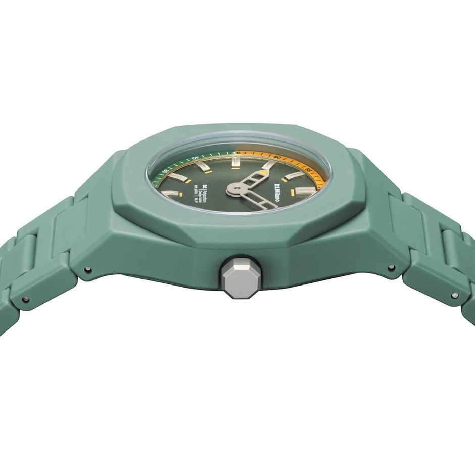 Men Polycarbon Green Watch