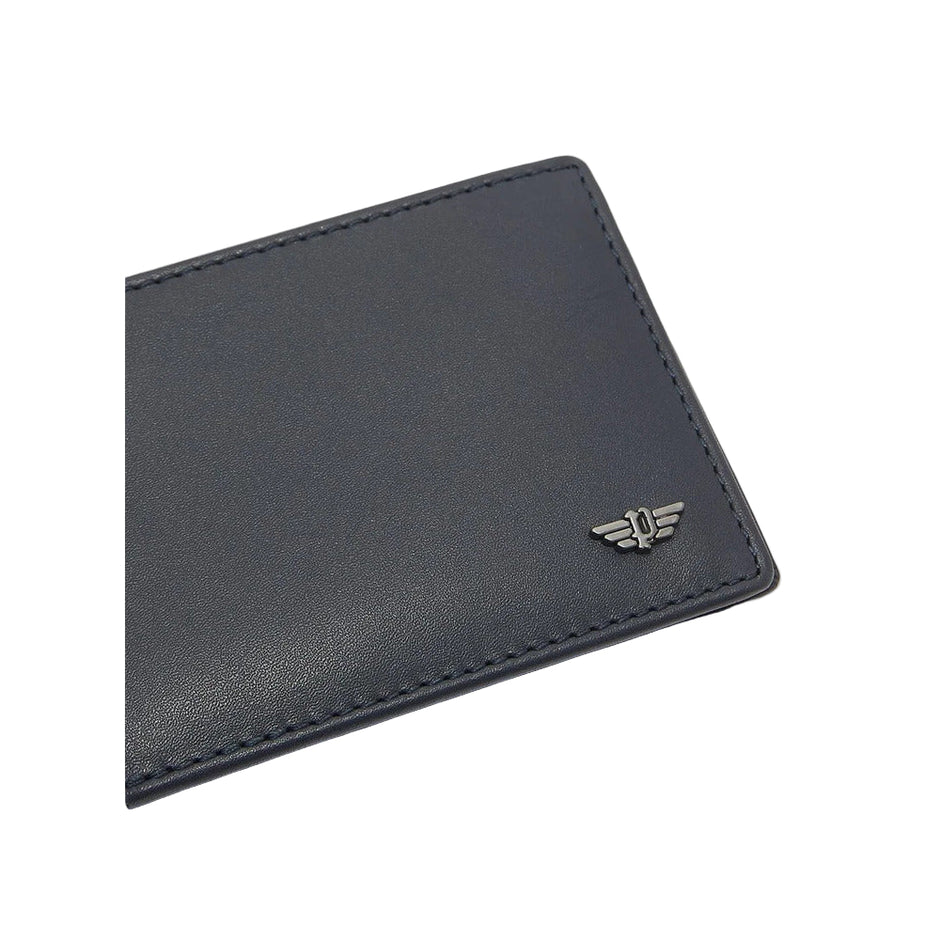 Men Blue Wallet