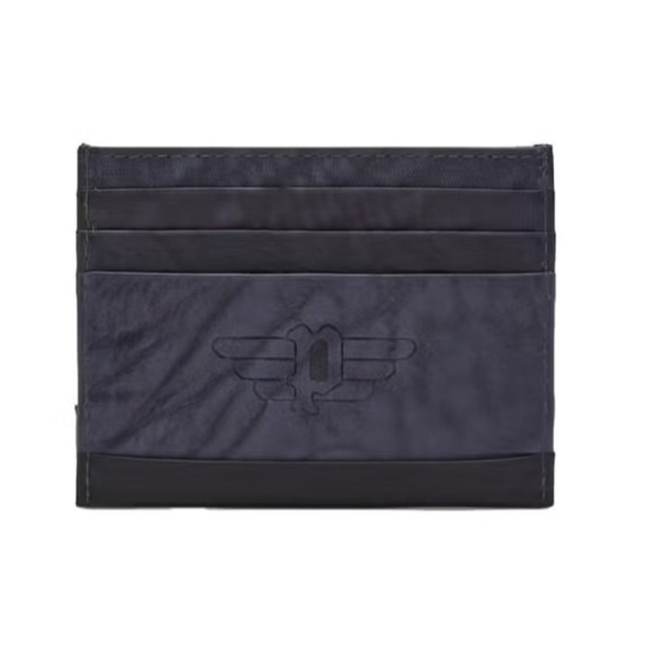 Men Tolerance Blue Leather Card Holder