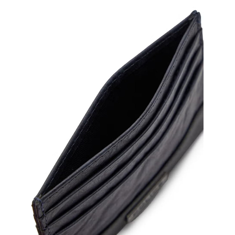 Men Tolerance Blue Leather Card Holder