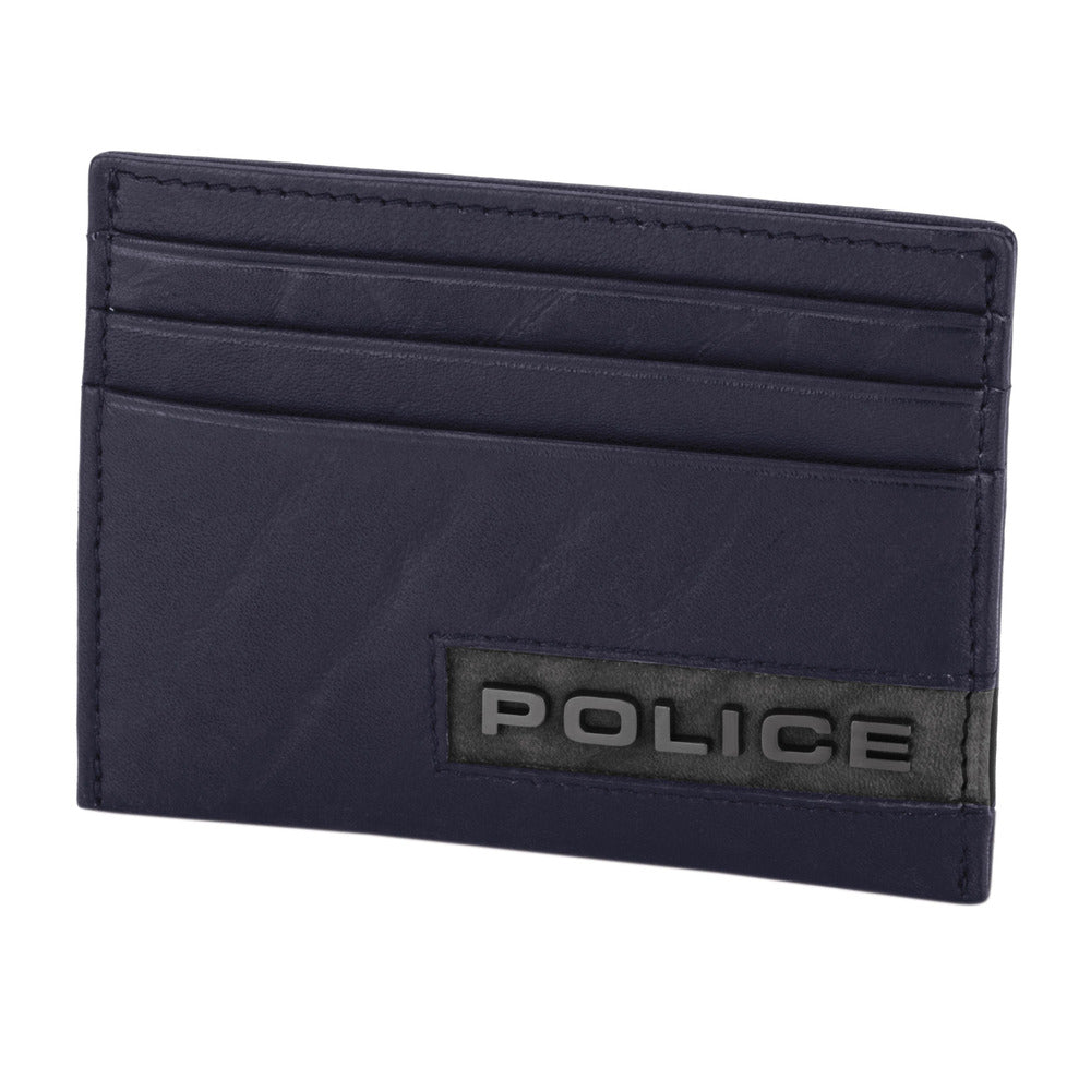 Men Droid Blue Card Holder