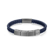 Men Parallel Blue Bracelet