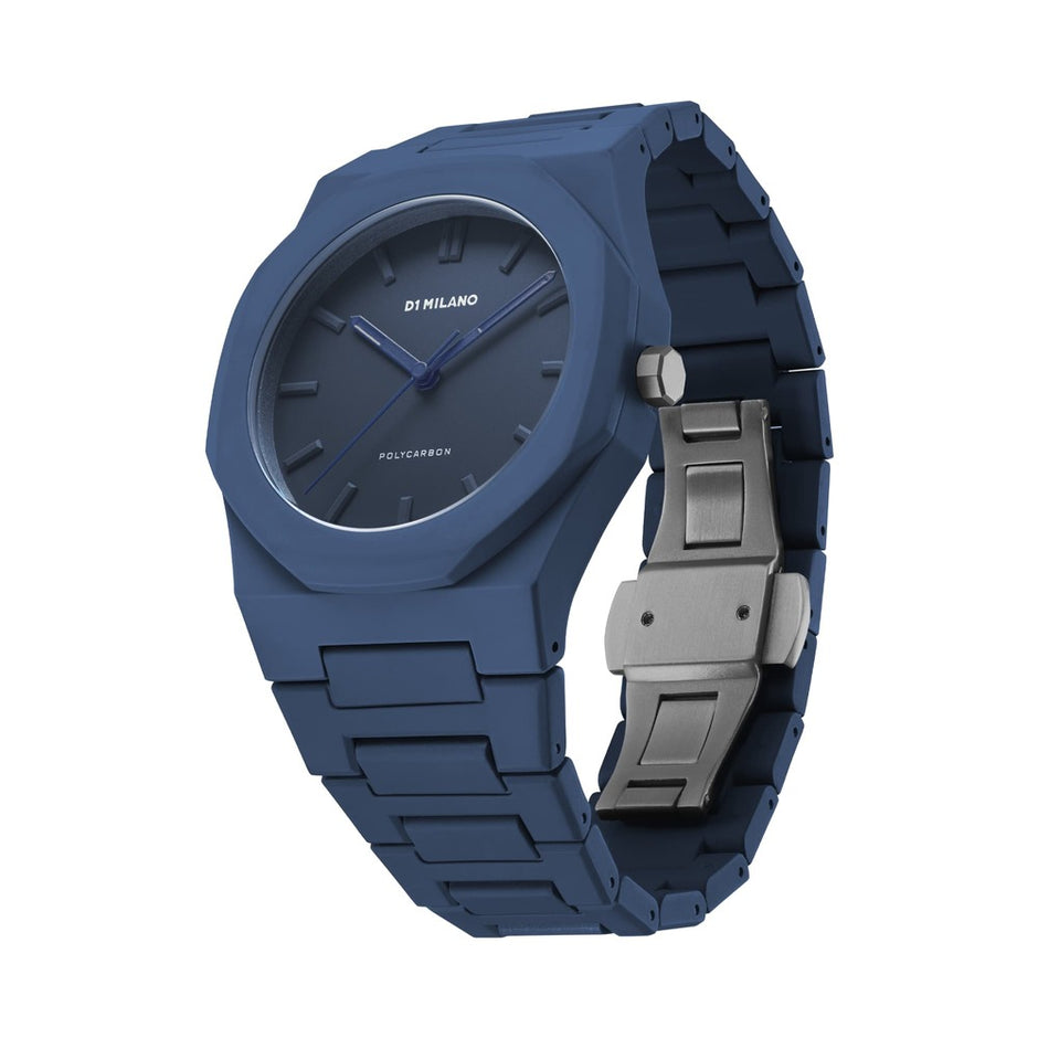 Men Polycarbon Blue Watch