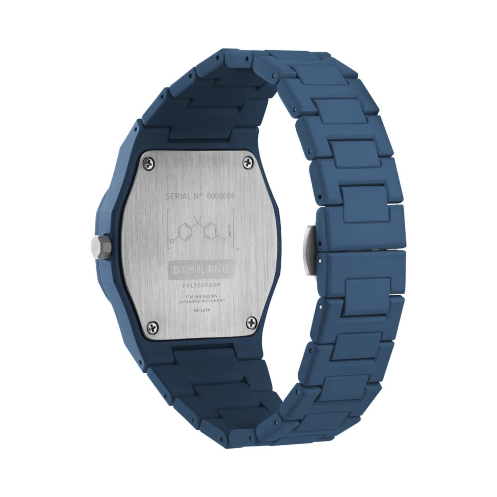 Men Polycarbon Blue Watch