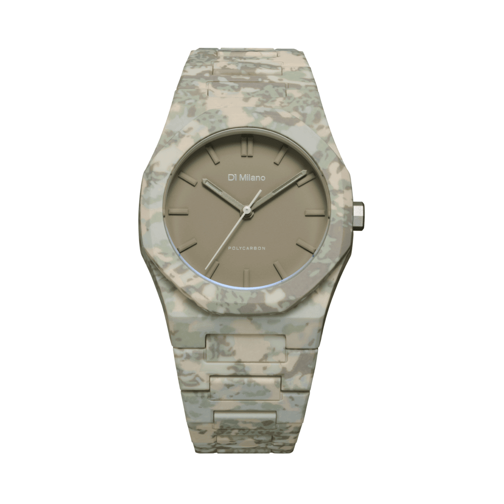 Unisex Forest Camo Green Watch