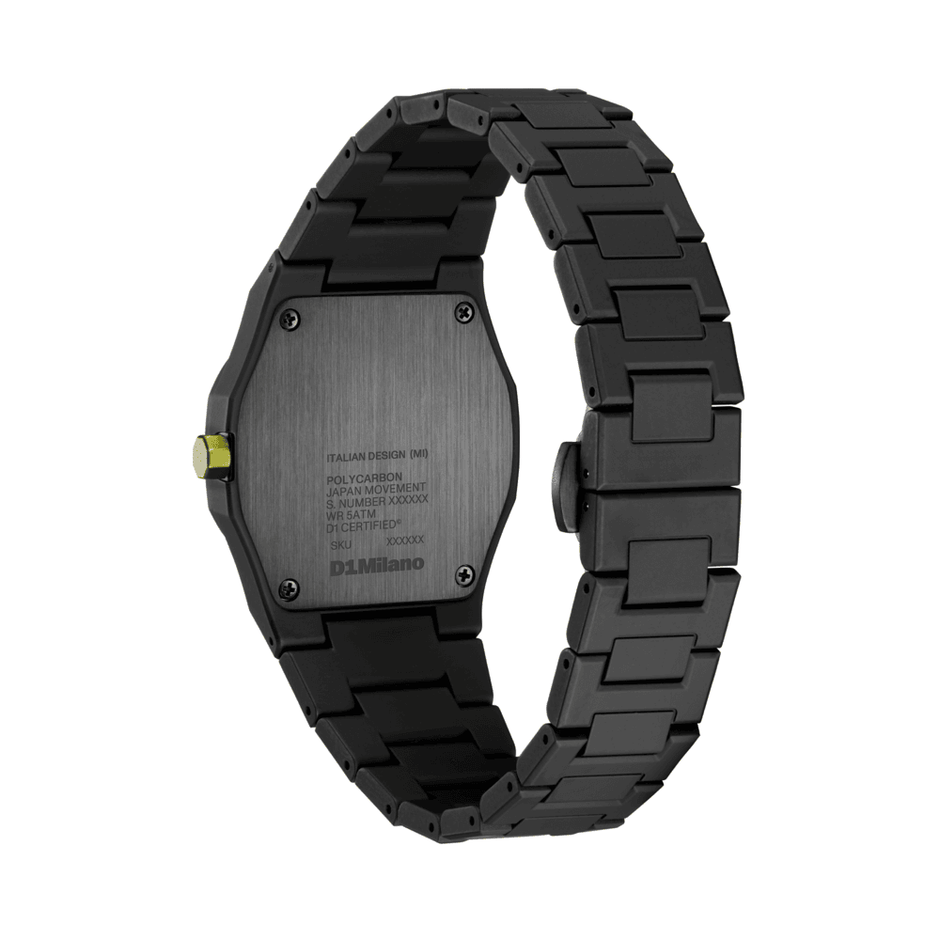 ساعة من البولي كربونات للرجال