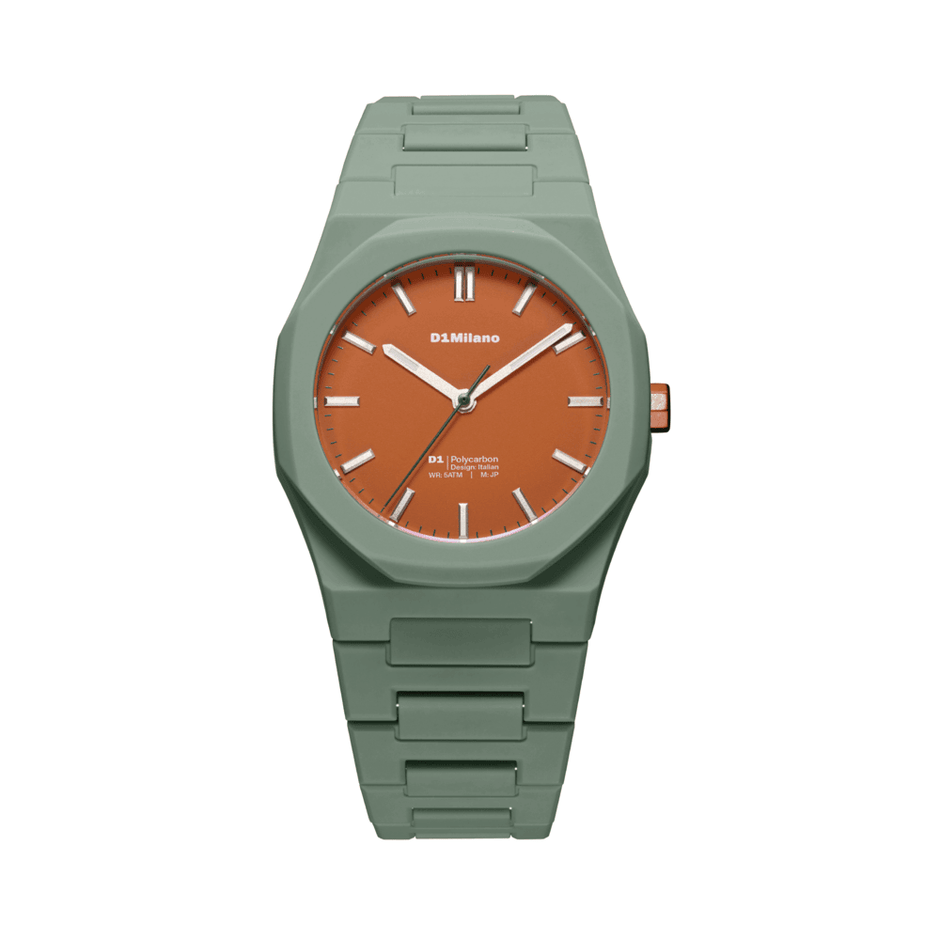 ساعة من البولي كربونات للرجال