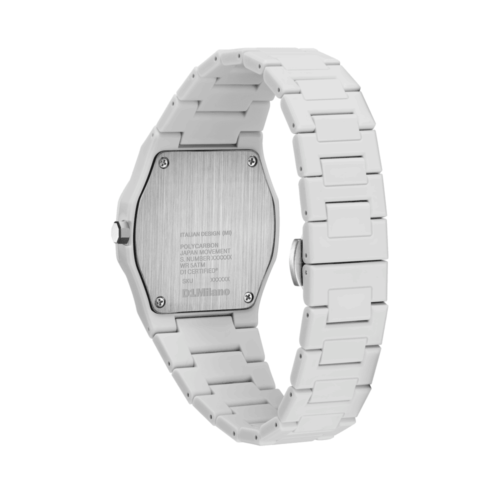 ساعة من البولي كربونات للرجال