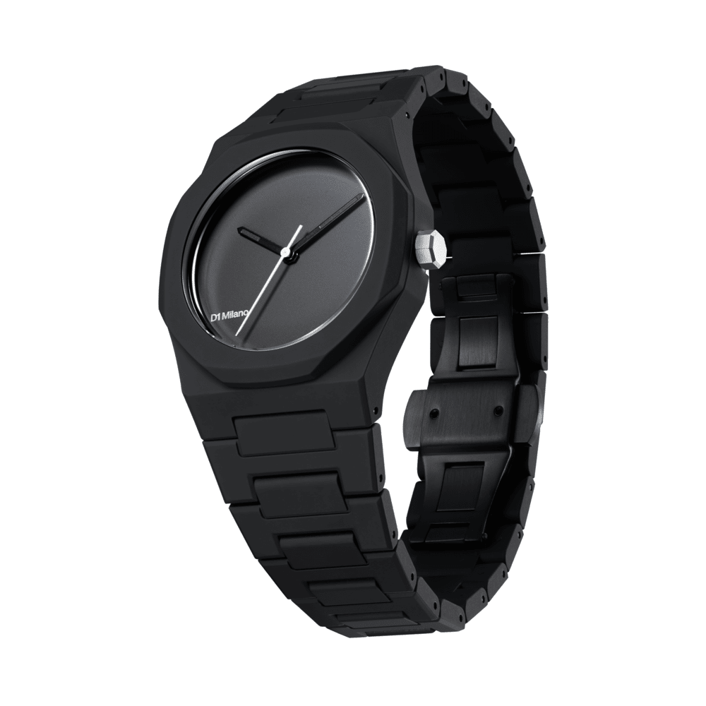 Unisex Polycarbon Black 36mm Watch