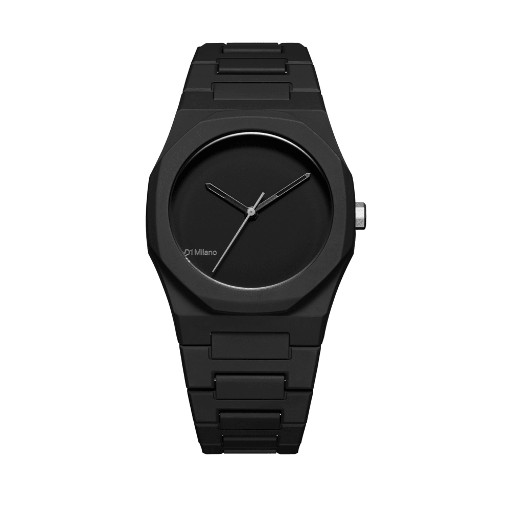 Unisex Polycarbon Black 36mm Watch