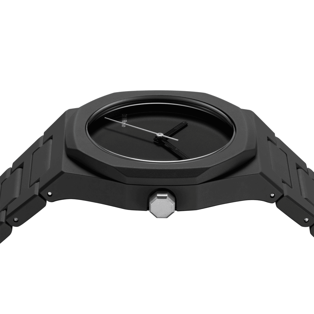 Unisex Polycarbon Black 36mm Watch