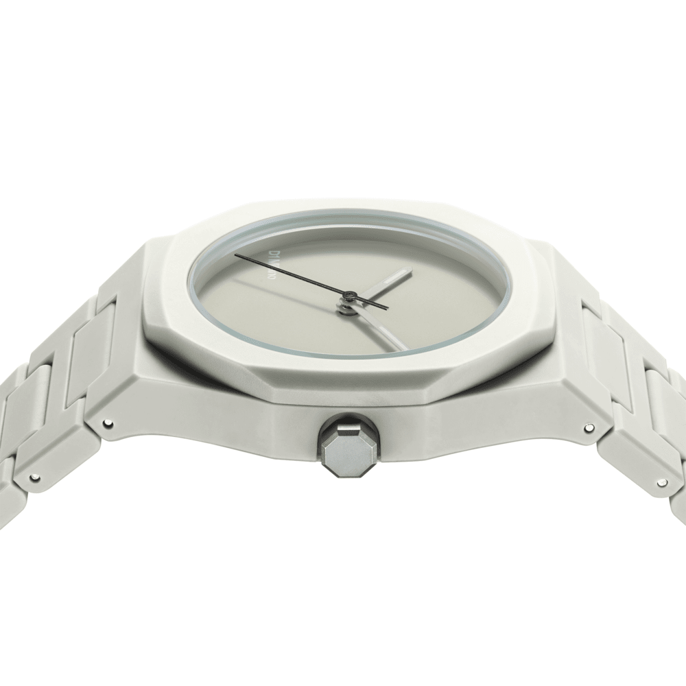 Unisex Polycarbon Grey 37mm Watch