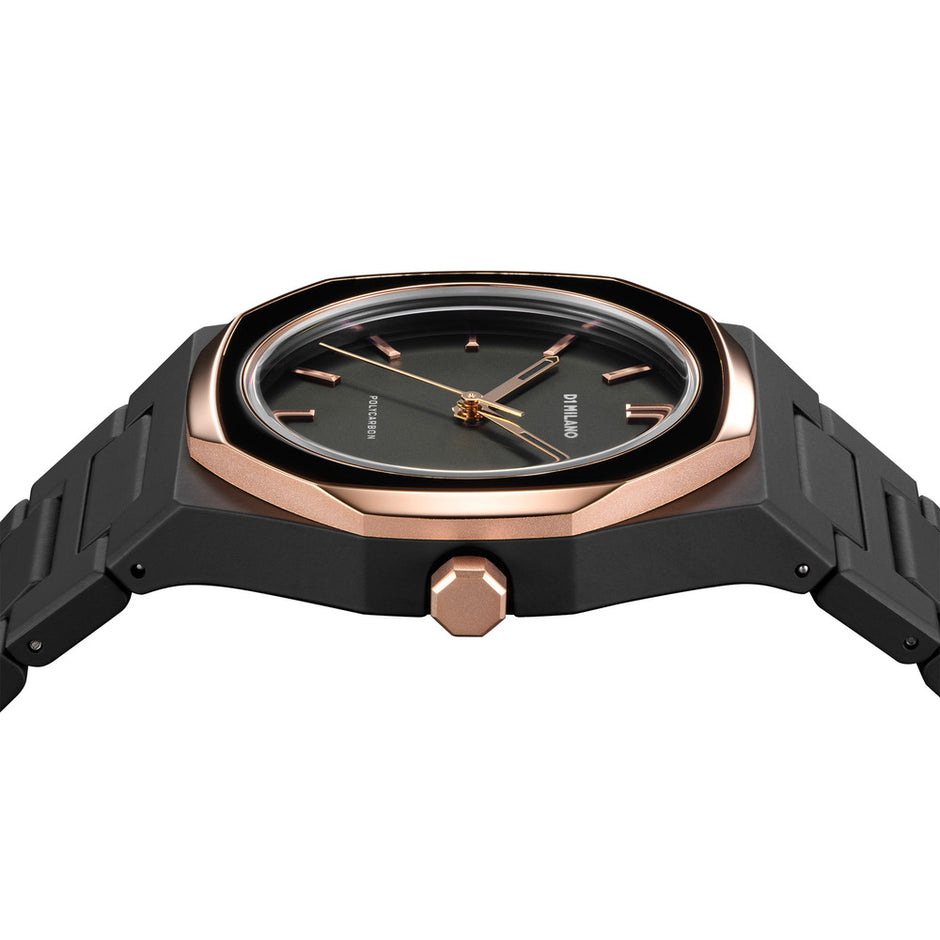 Unisex Polycarbon Black Watch