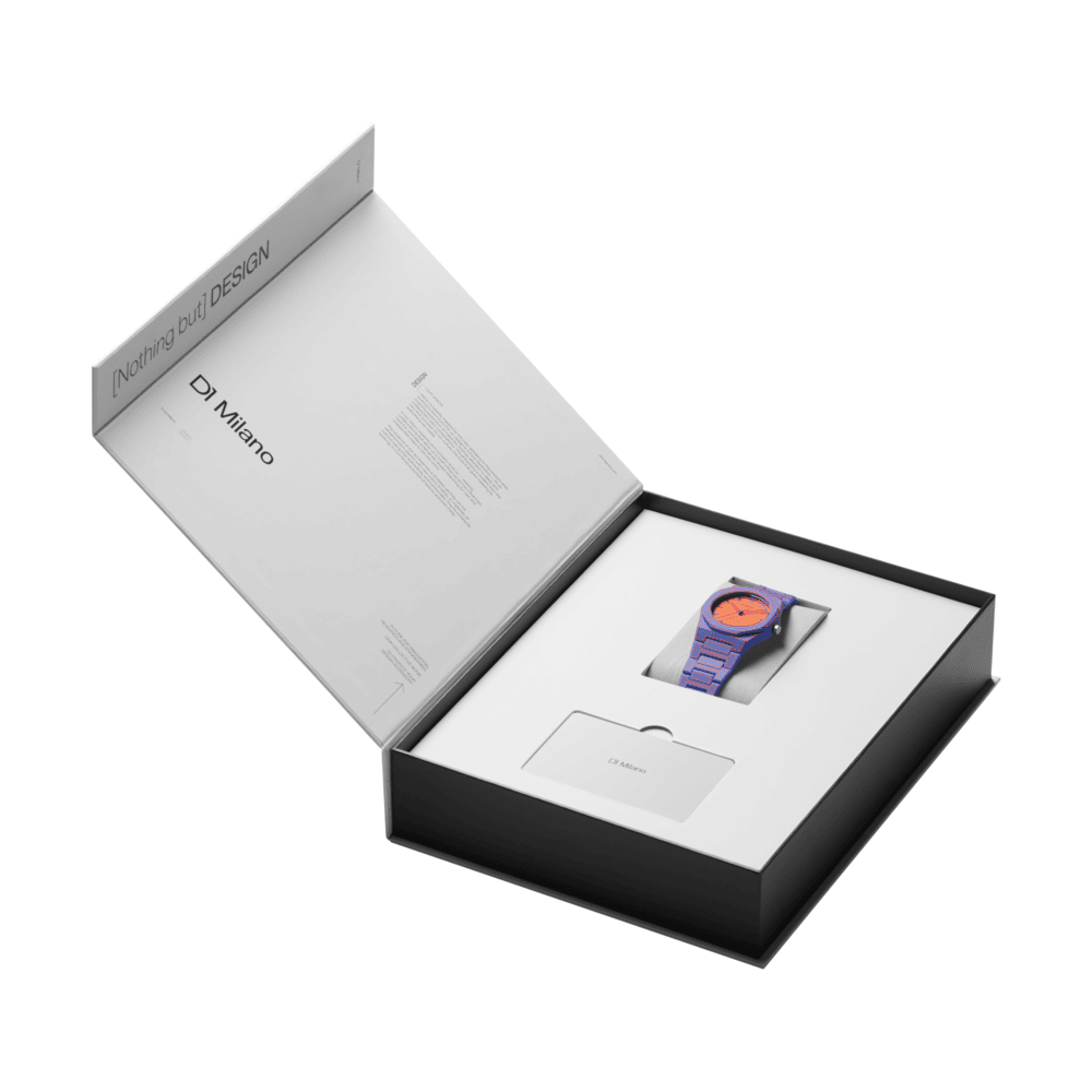 ساعة من البولي كربونات للرجال