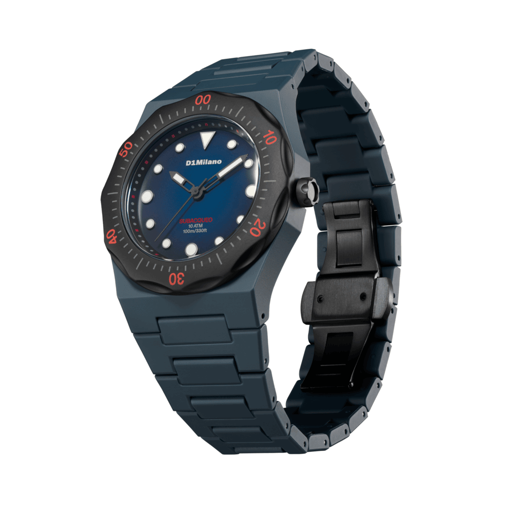 ساعة غوص من البولي كربونات للرجال