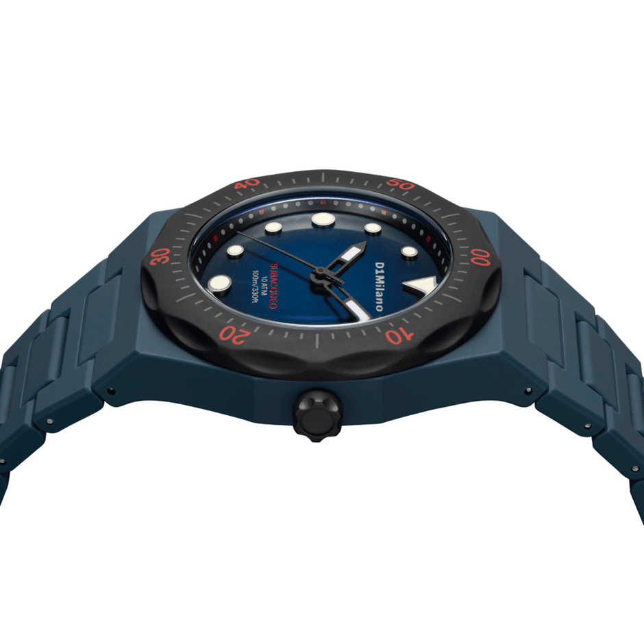 ساعة غوص من البولي كربونات للرجال