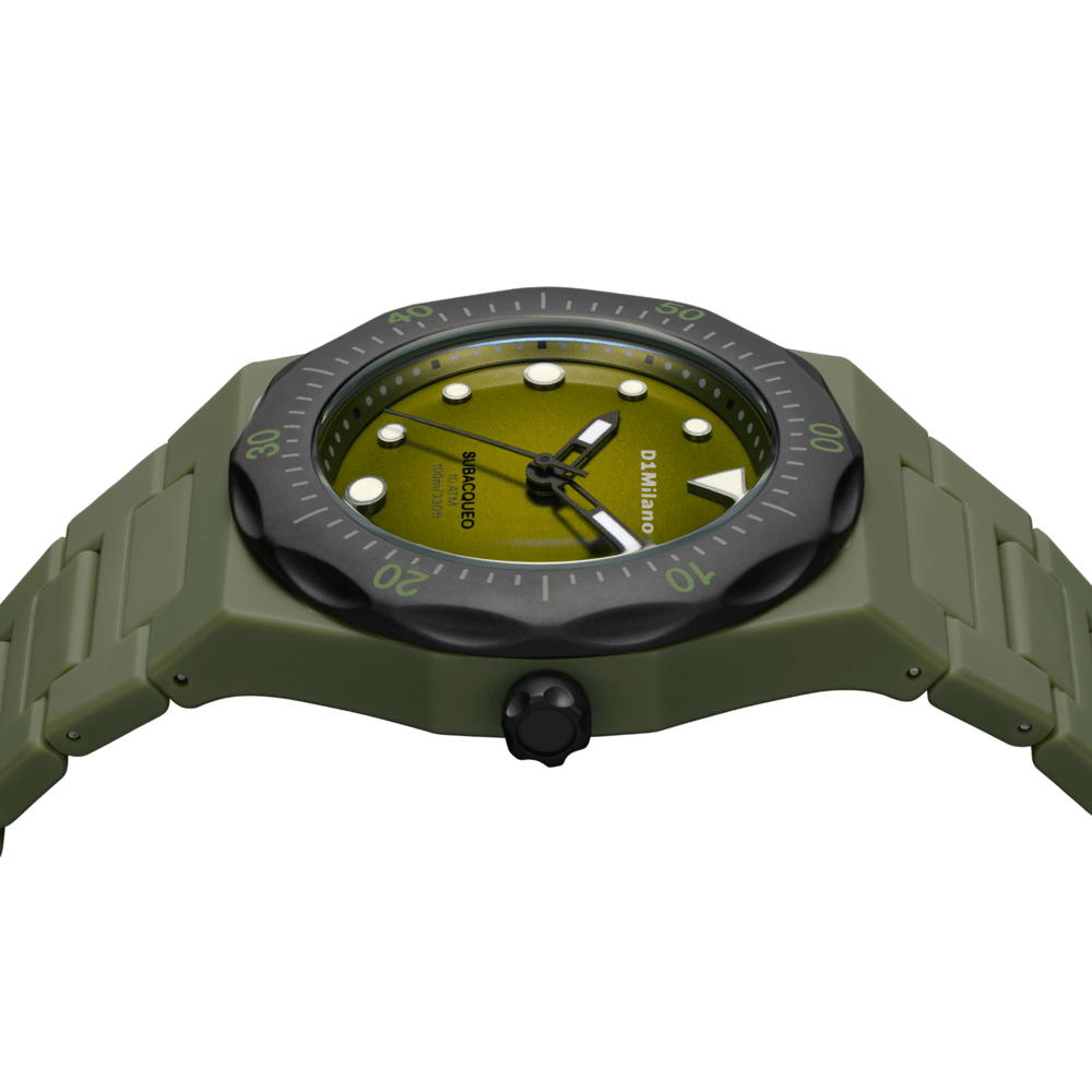 ساعة غوص من البولي كربونات للرجال