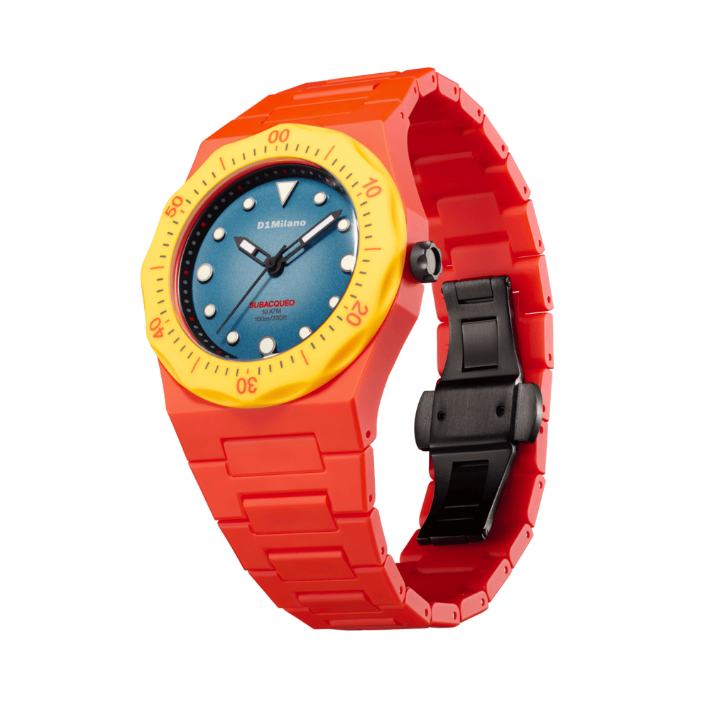 ساعة غوص من البولي كربونات للرجال