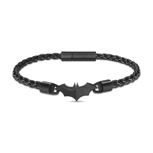 Batman Hardware & Leather Bracelet
