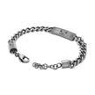 Men Superhero Edition Silver Bracelet