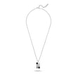 Men Ceramica Ii Silver Necklace