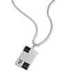 Men Ceramica Ii Silver Necklace