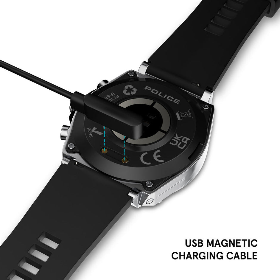 Men Avatar Black Smartwatch