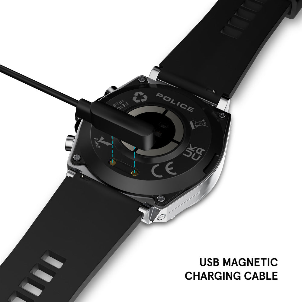 Men Avatar Black Smartwatch