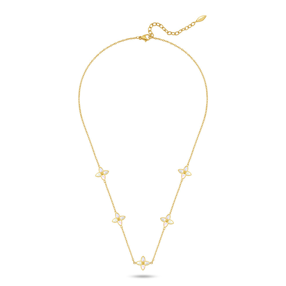 Women Petal Necklace