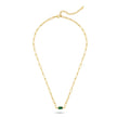 Women Emerald Necklace