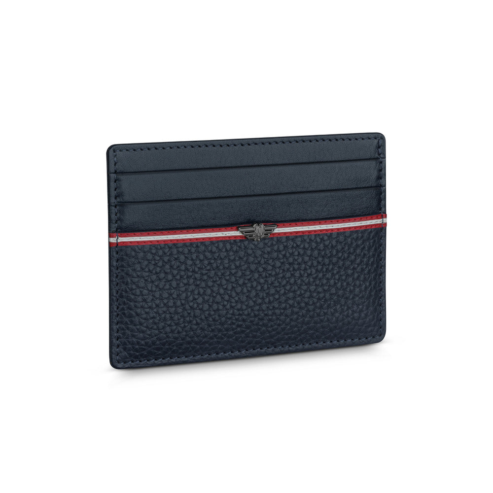 Men Debonair Navy Blue Card holder