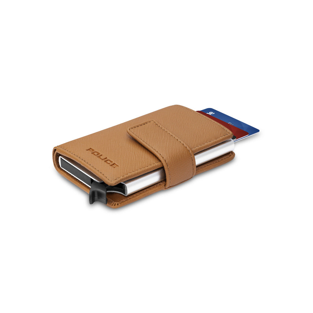 Men Tan Card Holder