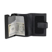 Men Automatic Black Card Holder