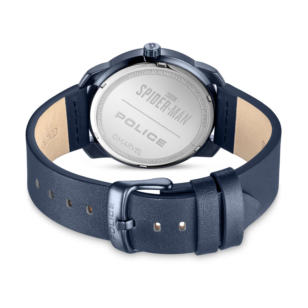 Men Superhero Edition Blue Watch