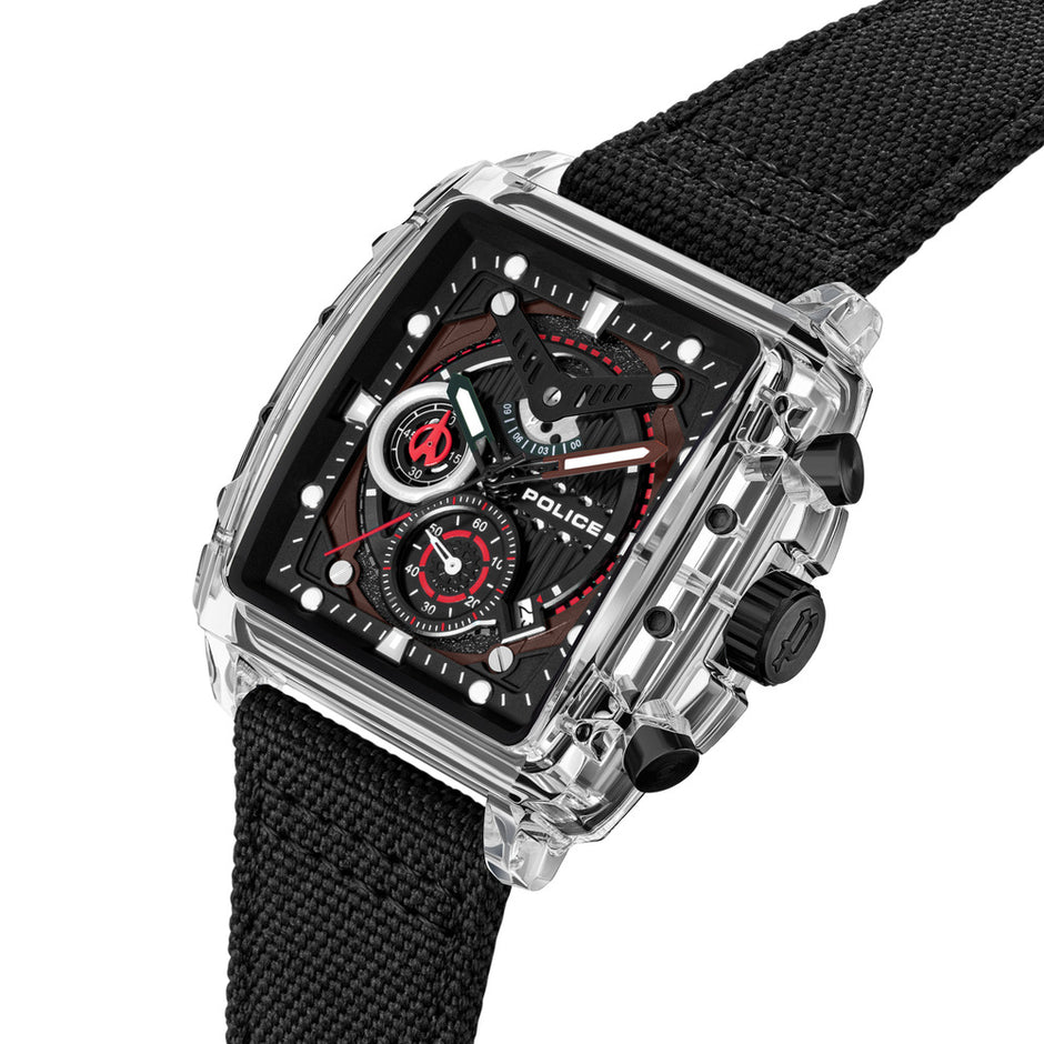 Men Clout Black  Watch