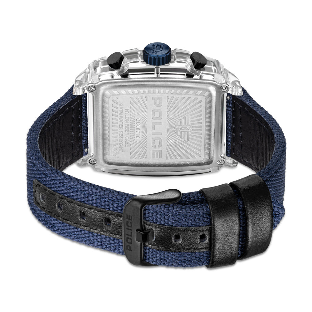 ساعة كلوت سوداء رجالية